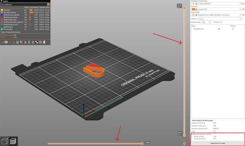 before printing